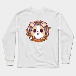 Cute Kawaii Hamster Long Sleeve T-Shirt